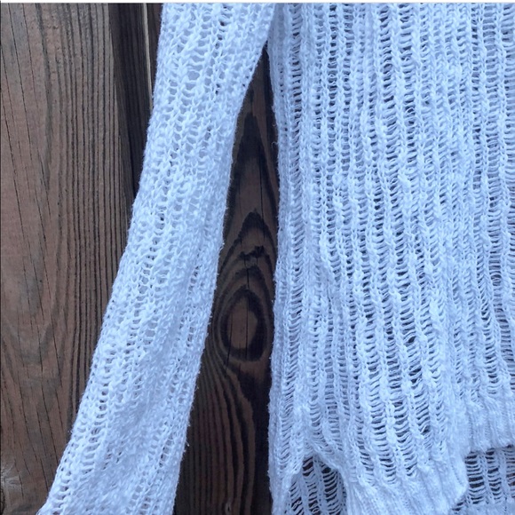 Eileen Fisher crochet white top - Picture 3 of 3